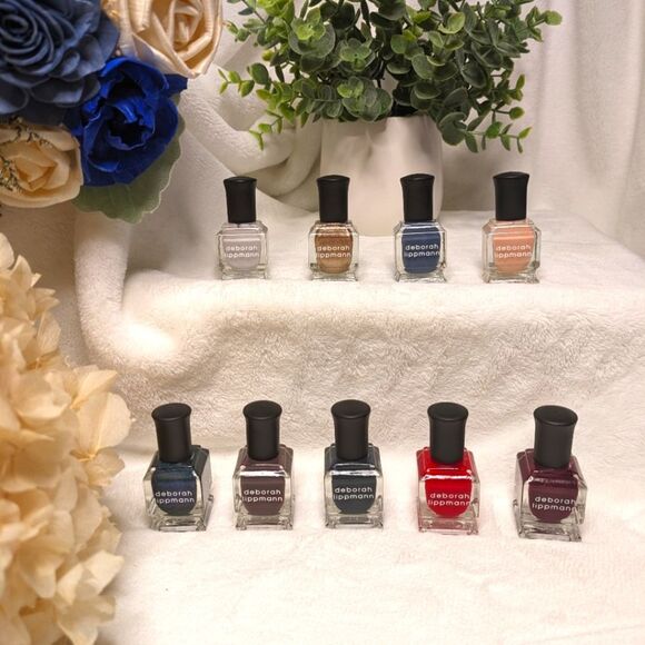 🌸 Deborah Lippmann 9-Pc. Polish Brave Honest Beautiful Kit NIB NWT - Picture 2 of 10